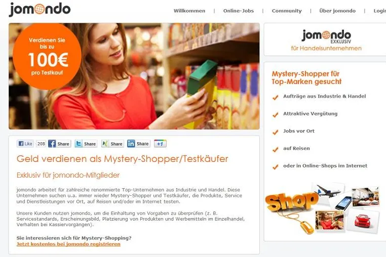 Bild: jomondo expandiert im Bereich Mystery Shopping