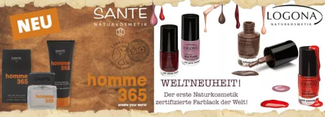 Bild: Neu in Arominas Naturkosmetik Onlineshop: Die Marken Sante Naturkosmetik & Venobis