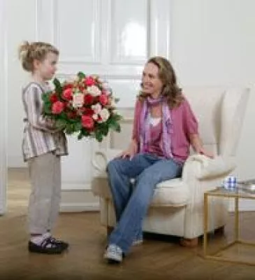 Bild: Blumen in letzter Sekunde? Mama hat’s verdient