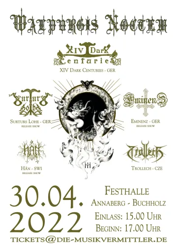Bild: WALPURGIS NOCTEM: Black/Pagan Metal live in Annaberg-Buchholz 