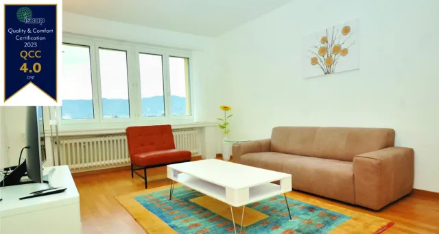 Bild: Minutenschnell zur Wohnung in Zürich - einfach buchen bei PABS