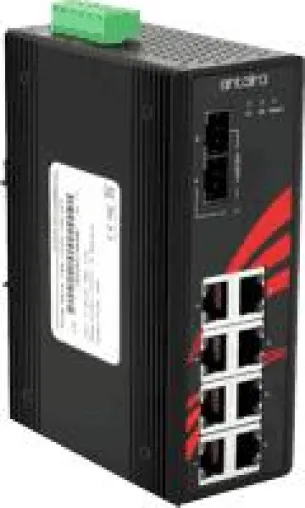 Industrial 10 Gigabit Ethernet Switch - optional mit High PoE Bild: Industrial 10 Gigabit Ethernet Switch - optional mit High PoE