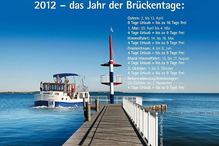 Bild: 2012 ist das Jahr der Brückentage