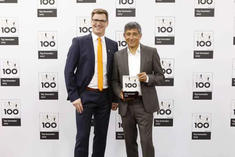 Bild: Innovationspreis und TOP 100-Siegel geht in diesem Jahr an Movecat