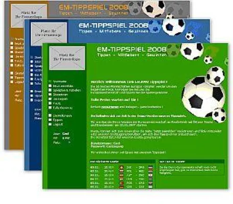 Bild: Fußball Europameisterschaft 2008 – Internet Tippspiel