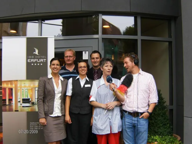 Bild: MDR-Reporter macht Urlaubsvertretung im IBB Hotel Erfurt