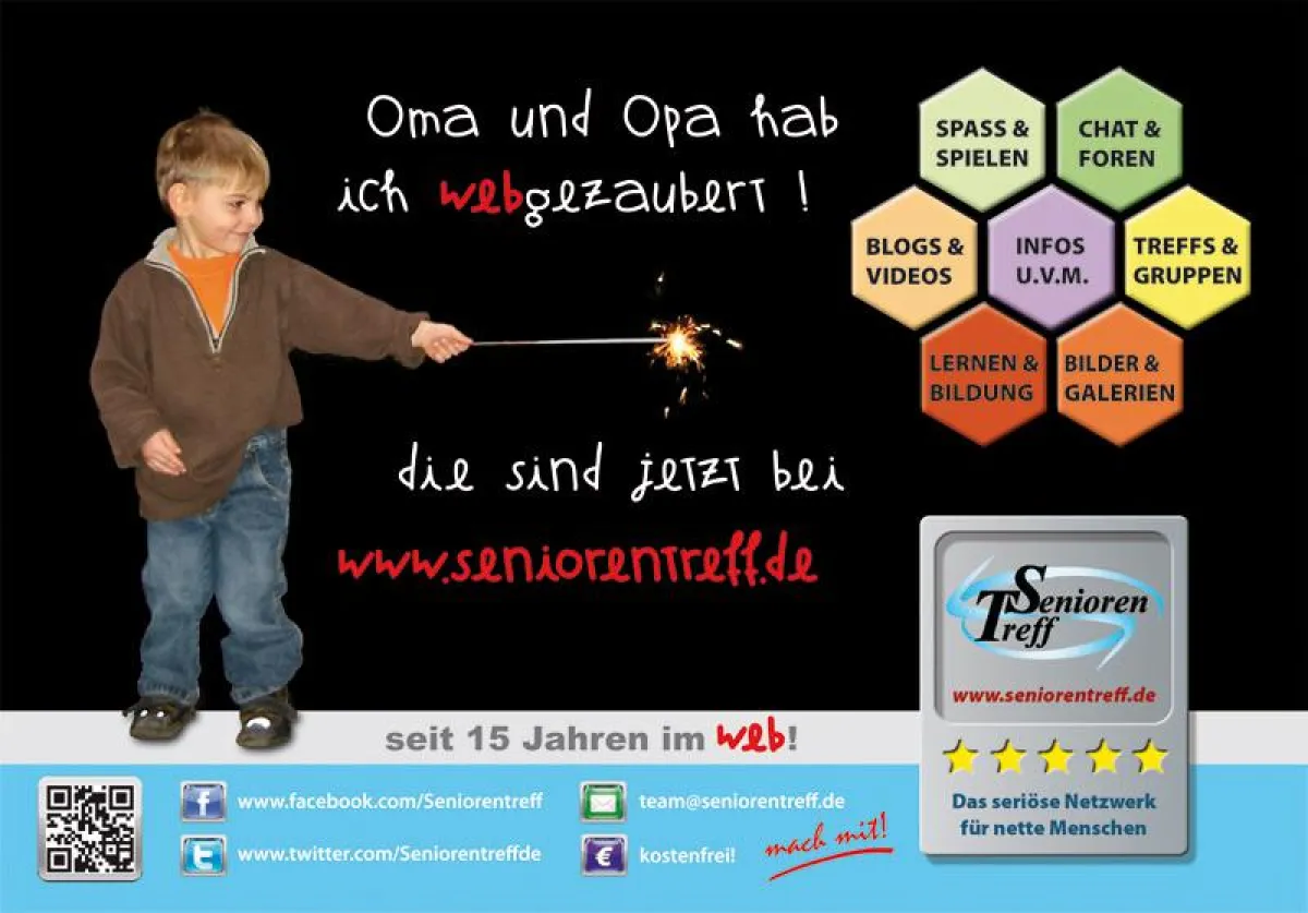 15 Jahre webgezaubert - Der Seniorentreff feiert Geburtstag!