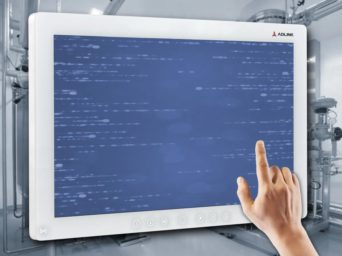 Gekapselter Panel-PC MLC 8 mit Multitouchscreen von Acceed