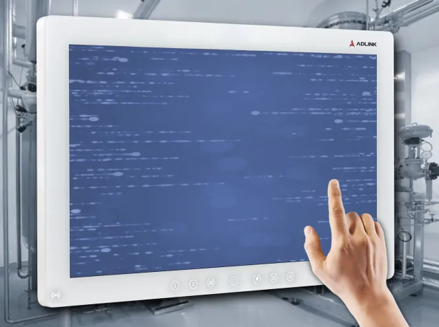 Bild: Gekapselter Panel-PC für Industrie und Medizin