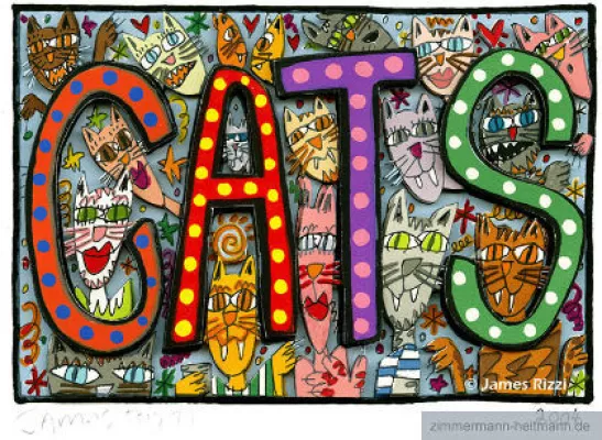 Bild: Neue Arbeiten von James Rizzi