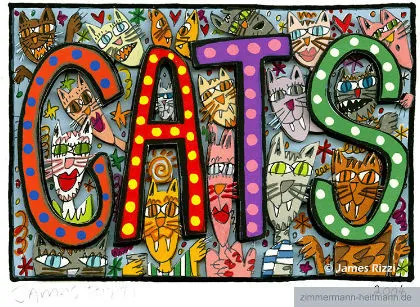 Neue Arbeiten von James Rizzi Bild: Neue Arbeiten von James Rizzi