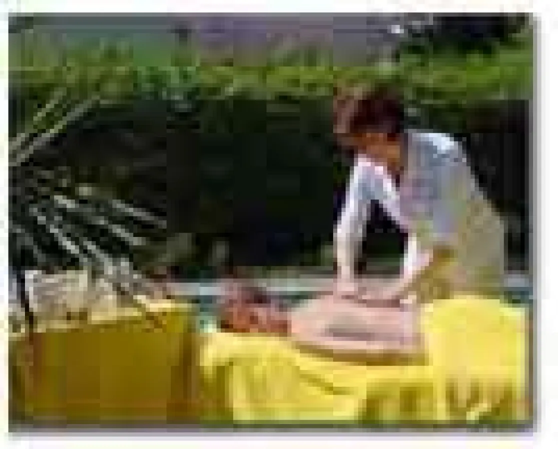 Ganzheitliche Naturkosmetik-Behandlung in freier Natur