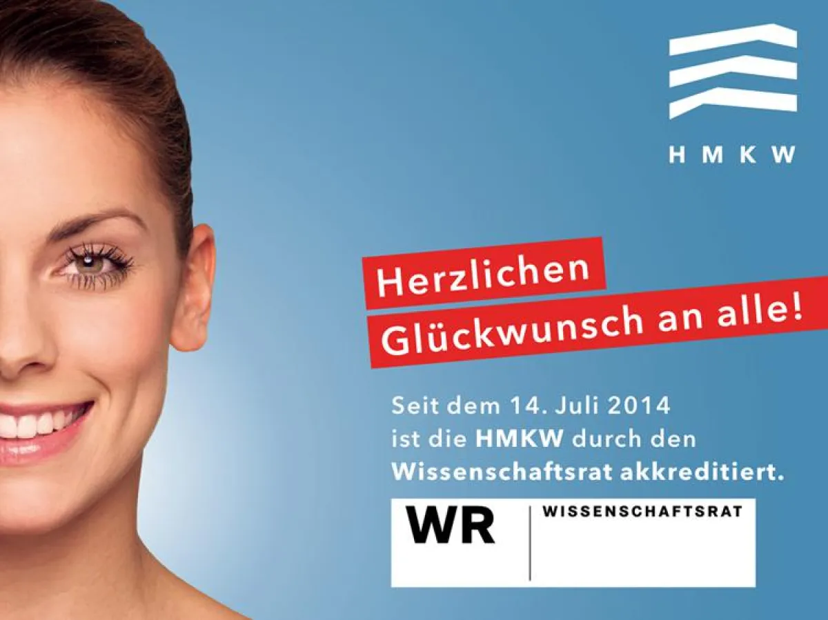 HMKW durch Wissenschaftsrat institutionell akkreditiert