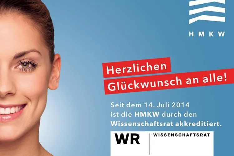 Bild: HMKW institutionell akkreditiert