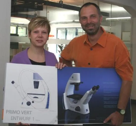 Bild: Entwicklungsziel: Designpreis Red-Dot-Award für Carl Zeiss und ART-KON-TOR