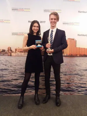 Bild: Black Label Immobilien gewinnt den silbernen STEVIE® AWARD bei den GERMAN STEVIE AWARDS 2017