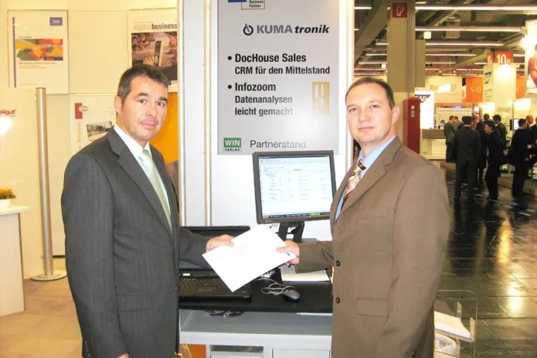 Bild: CRM-expo: KUMAtronik und PAVONE kooperieren bei Lotus Notes Lösungen