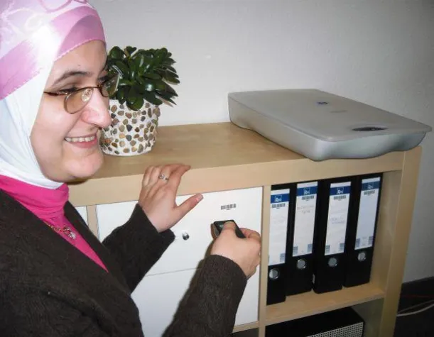 Die Software PS@Work unterstützt Blinde am Arbeitsplatz Bild: Die Software PS@Work unterstützt Blinde am Arbeitsplatz