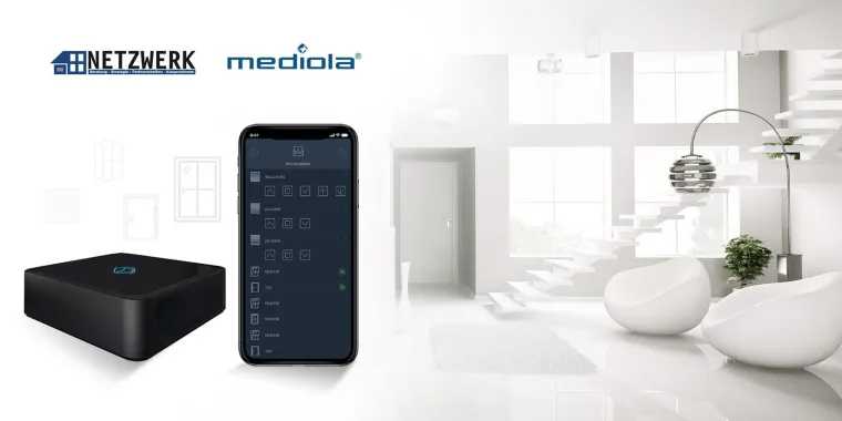 Bild: Mediola wird als erstes IoT-& Smart Home Unternehmen Kooperationspartner im NETZWERK Frey