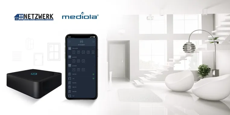 Bild: Mediola wird als erstes IoT-& Smart Home Unternehmen Kooperationspartner im NETZWERK Frey