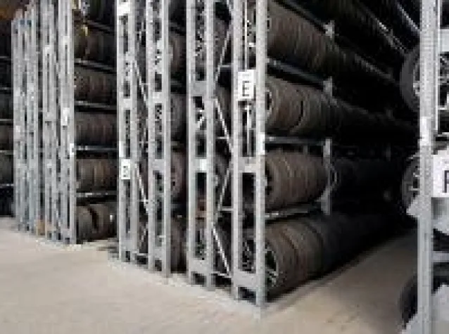 Bild: Lagerlogistik von Reifen und Rädern: Perfektes Handling erfordert  individuelle Konzepte