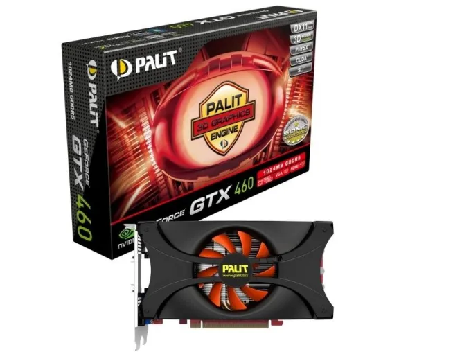 Bild: Ab sofort weltweit erhältlich: Palit GTX 460 1GB SONIC Platinum – der neue Preis-/Leistungskracher