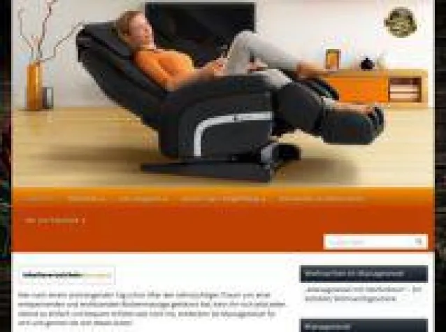 Bild: Shiatsu Massagesessel von faircheck-massagesessel.de