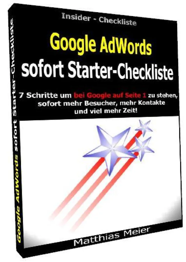 Kostenlose AdWords Starter Checkliste