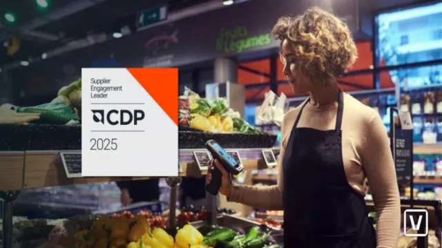 Bild:  Vusion vom CDP als  Supplier Engagement Leader ausgezeichnet