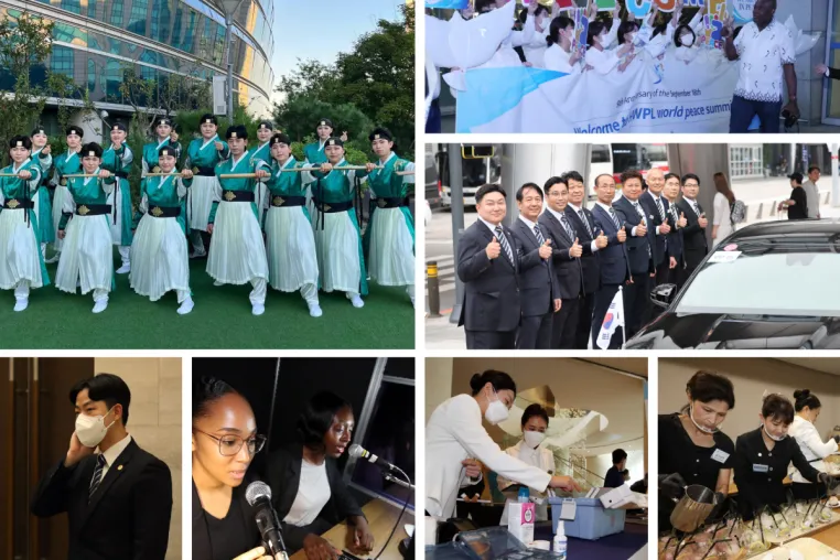 Bild: Weltweites Engagement für Frieden beim World Peace Summit in Südkorea