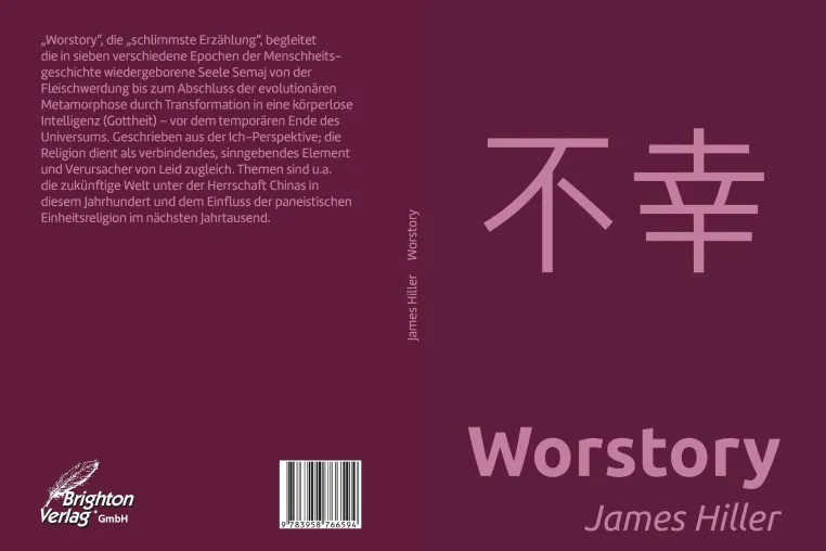 Bild: Kurzroman „Worstory“ des Autors James Hiller