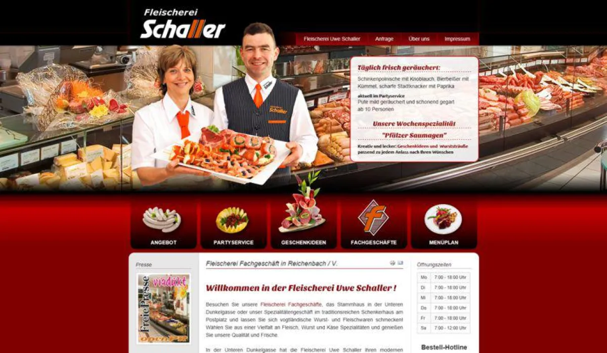 Herbstaktion Fleischerei Uwe Schaller Reichenbach