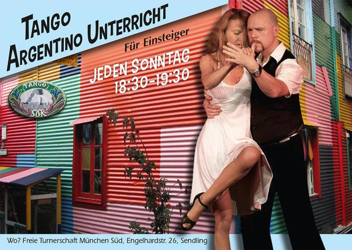 Tangounterricht mit Susanne und Mathias in München, Tango Sur