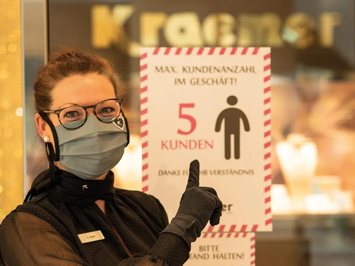 Juwelier Kraemer: Gesundheit und Schutz der Kunden und Mitarbeiter liegen am Herzen