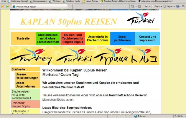 Bild: Endlich 50 plus Reiseveranstalter im Revier