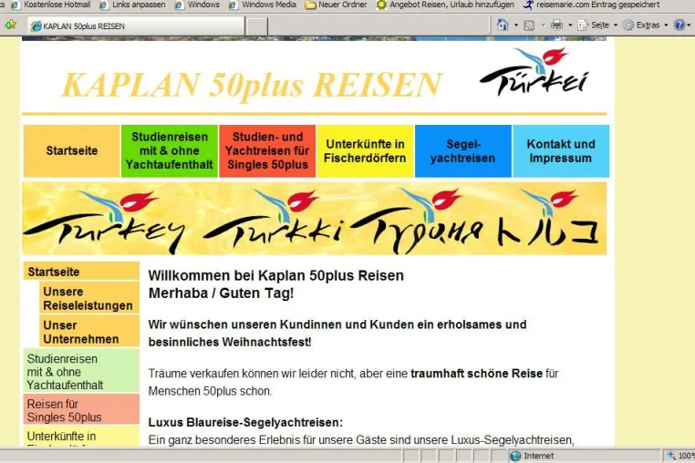 Bild: Endlich 50 plus Reiseveranstalter im Revier