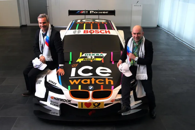 Ice-Watch Brand mit BMW am Start der Tourenwagenserie DTM: Neue Partnerschaft von Ice-Watch Brand und BMW Bild: Ice-Watch Brand mit BMW am Start der Tourenwagenserie DTM: Neue Partnerschaft von Ice-Watch Brand und BMW