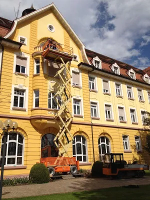 Bild: Ein etwas außergewöhnlicher Einsatz für Arbeitsbühnen