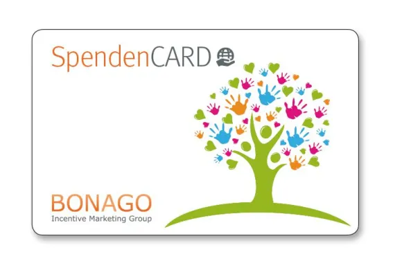 Bild: BONAGO lanciert SpendenCARD