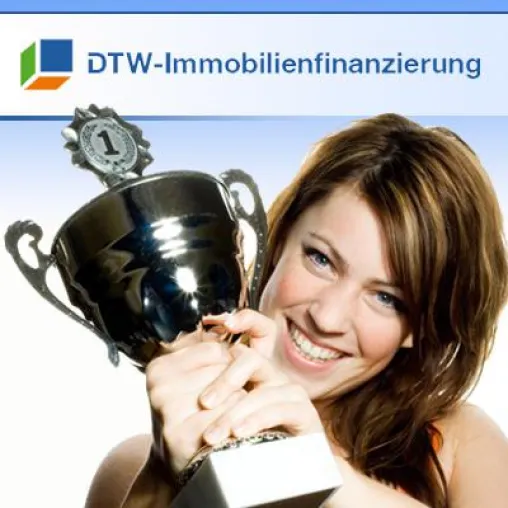 Dreimal 1. Platz für die DTW-Immobilienfinanzierung beim Zinsvergleich in Finanztest 08/2012 Bild: Dreimal 1. Platz für die DTW-Immobilienfinanzierung beim Zinsvergleich in Finanztest 08/2012