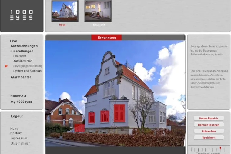 Bild: Videoüberwachung über das Internet - Softwarehaus 1000eyes hat eine weltweit neuartige Technologie entwickelt