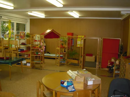 Bild: Temporäres Kinderparadies in ELA Raumlösung - Kindertagesstätte St. Clemens wird komplett saniert