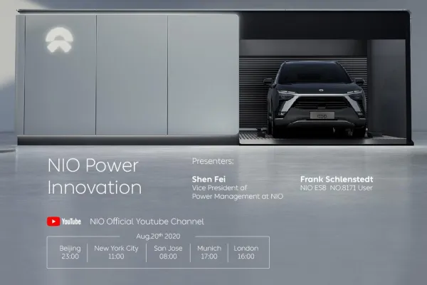 Bild: NIO stellt Leasingdienstleistung “Battery as a Service” vor