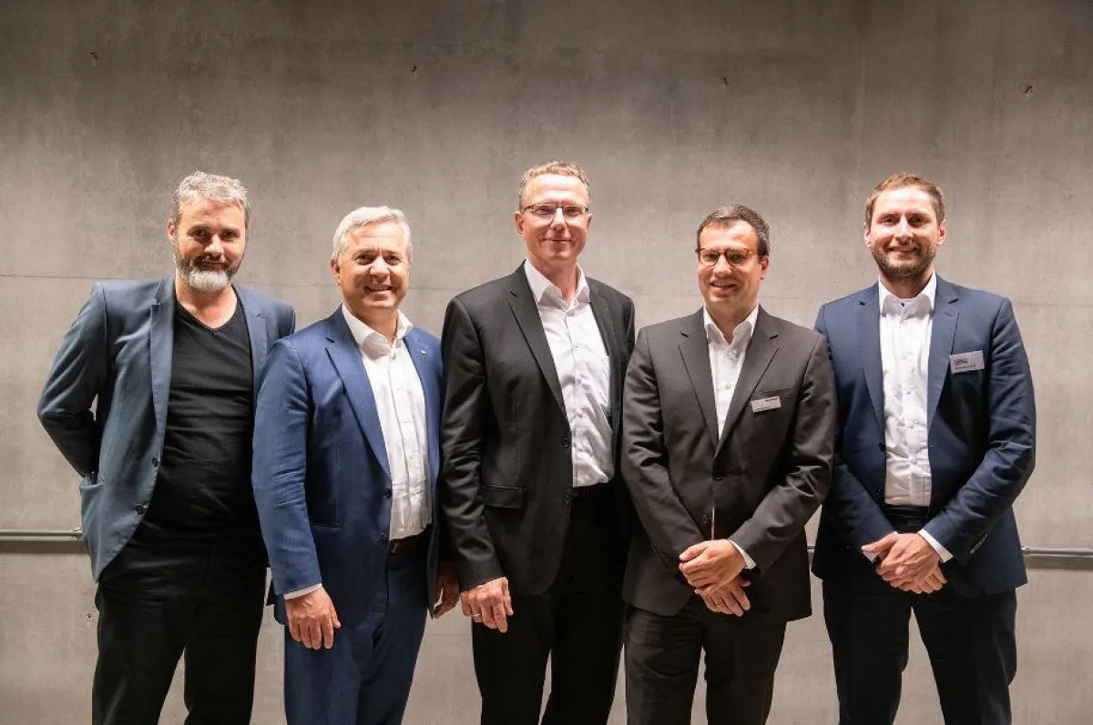 Jörg Finkbeiner, Dr.  Richard Woschitz, Georg Nunnemann, Steffen Hebestreit, Andreas Lerge