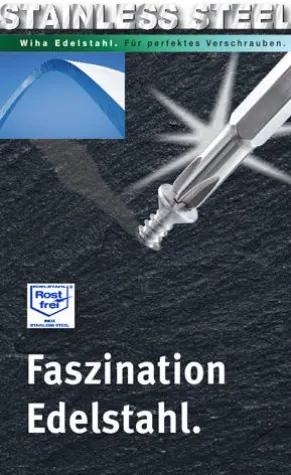 Bild: Wiha Edelstahl-Werkzeuge - Für perfektes Verschrauben