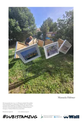 Bild:  Berlin wird zur Galerie|Bleibt die Frage: Wo hängen die Plakate? 