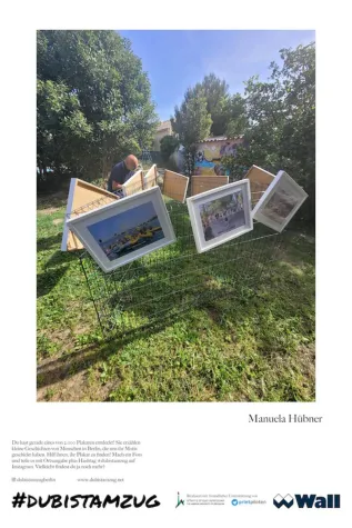 Bild:  Berlin wird zur Galerie|Bleibt die Frage: Wo hängen die Plakate? 