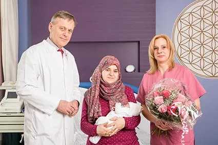 Bild: Schöne Aussichten für Eltern mit Baby - Bethesda erweitert die Geburtshilfe mit drei neuen Kreißsälen