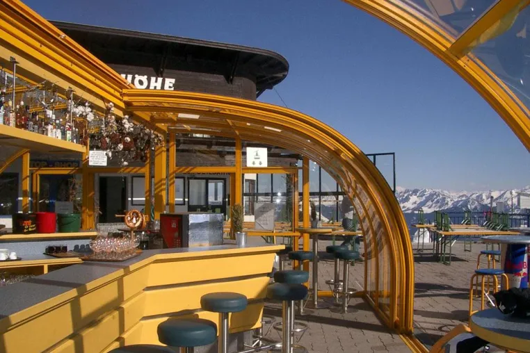 Wintergarten oder Terrasse? Es geht auch beides Bild: Wintergarten oder Terrasse? Es geht auch beides