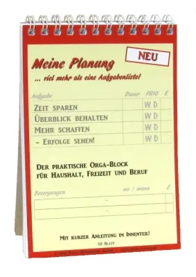 Bild: "Meine Planung" gegen die tägliche Aufgabenbewältigungskrise